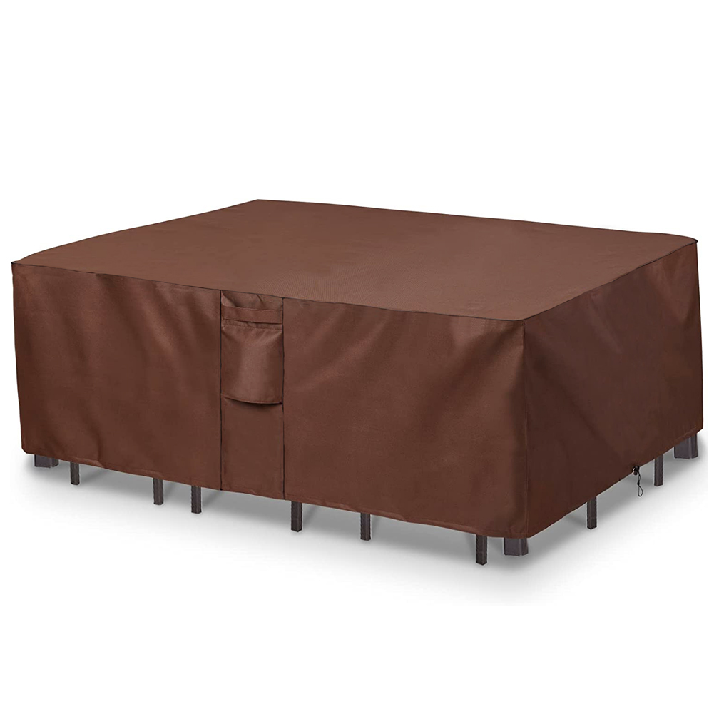 Outdoor Furniture Usa - 브라운 헤비 듀티 야외 방수 파티오