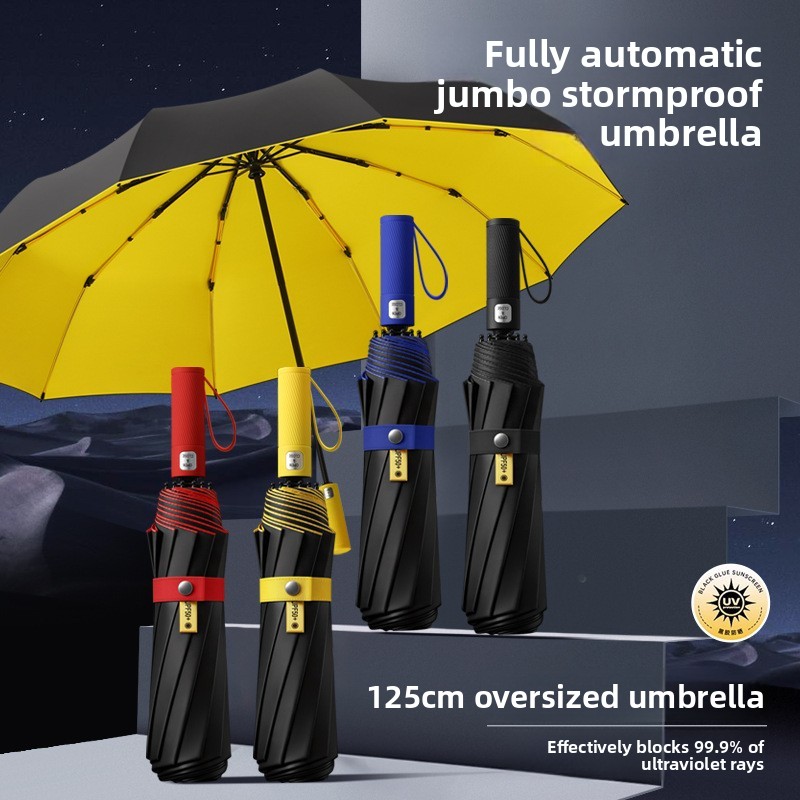 Parasol Umbrella Large - 125CM 3단 이중 레이어 이중 킬
