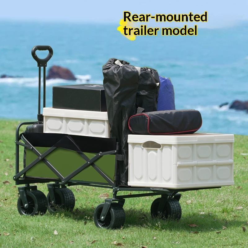 Outdoor Furniture Factory - 공장 직판 4륜 플랫폼 캠핑 유틸리티