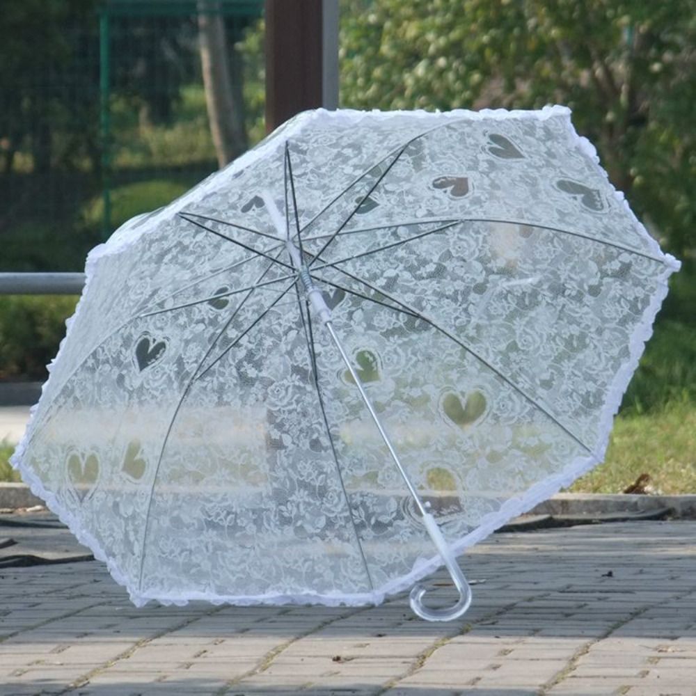 Parasol Umbrella Large - 빈티지 접이식 레이스 파라솔 우산 대형
