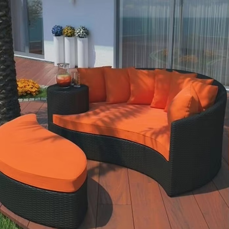 Outdoor Furniture Factory - 공장 도매 높이 조절 가능한 선베드,