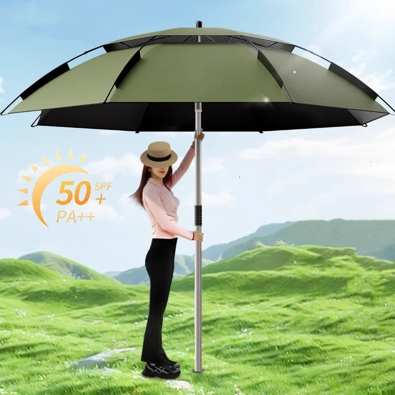 Parasol Umbrella Large - 2.0-2.6M 낚시 파라솔 201 스테인레스 스틸