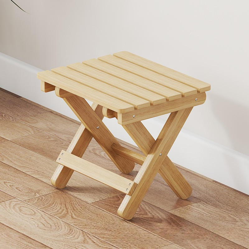 공장 직판 내구성 좋은 접이식 스툴 가정용 원목 야외  - Outdoor Furniture Factory 리뷰 및 가격