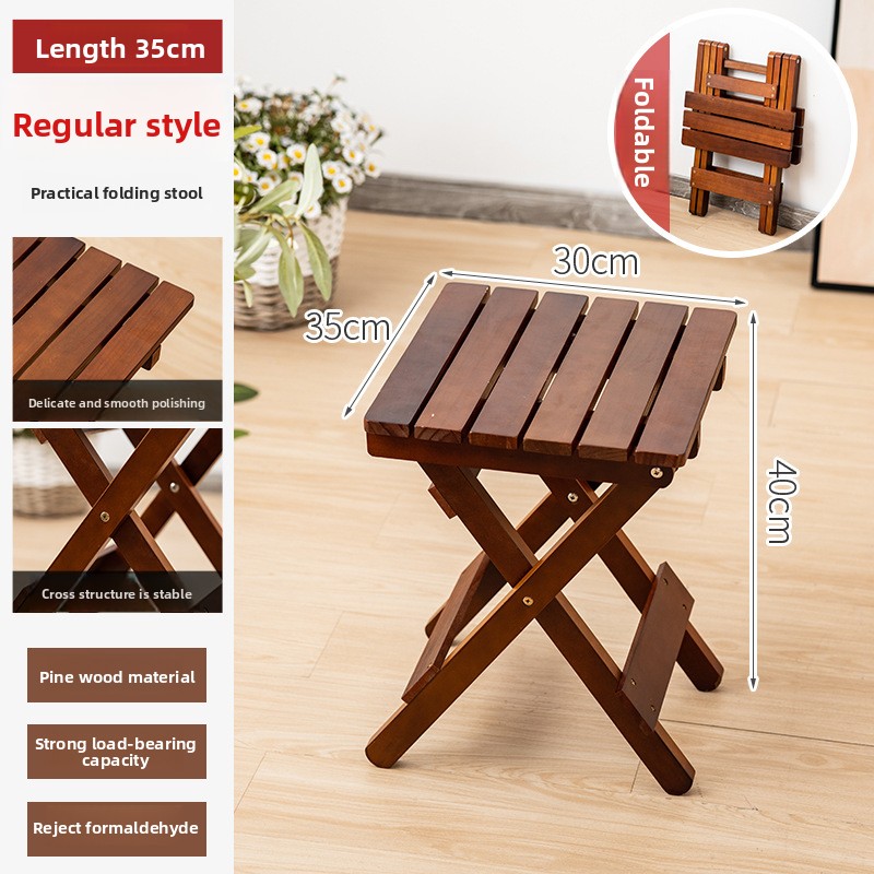 공장 직판 내구성 좋은 접이식 스툴 가정용 원목 야외  - Outdoor Furniture Factory 리뷰 및 가격