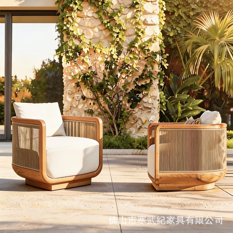 야외 소파 티크 목재 야외용 오픈형 침대 호텔 홈스테이 - Outdoor Furniture Teak Wood 리뷰 및 가격
