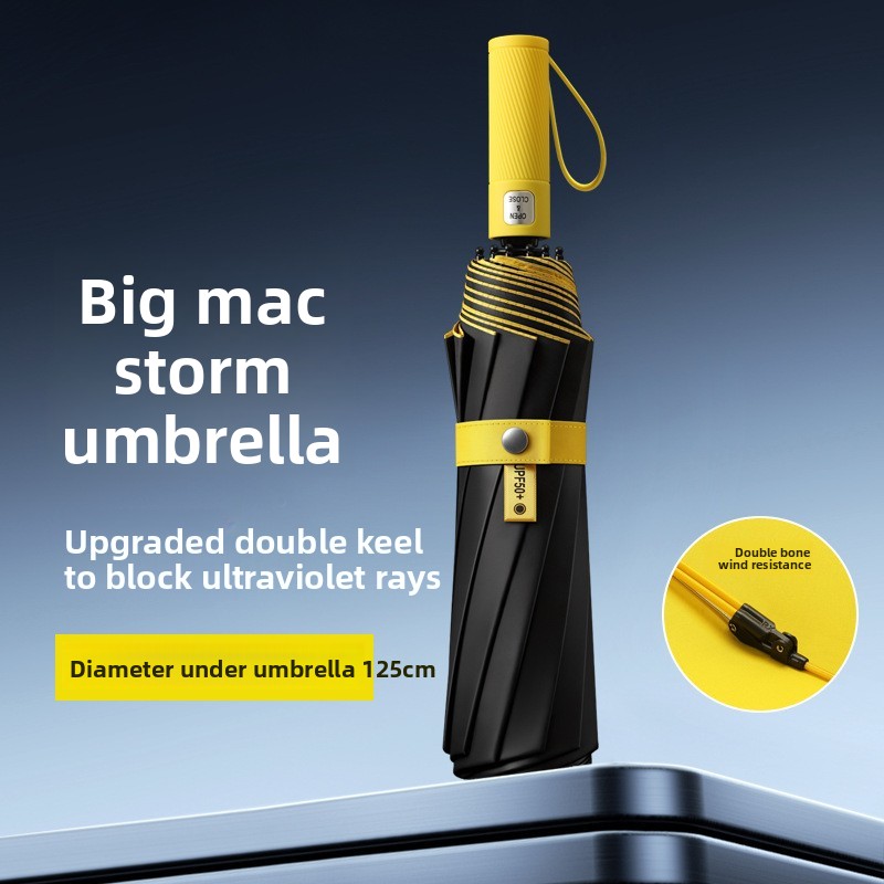 125CM 3단 이중 레이어 이중 킬 초대형 남성용 우 - Parasol Umbrella Large 리뷰 및 가격