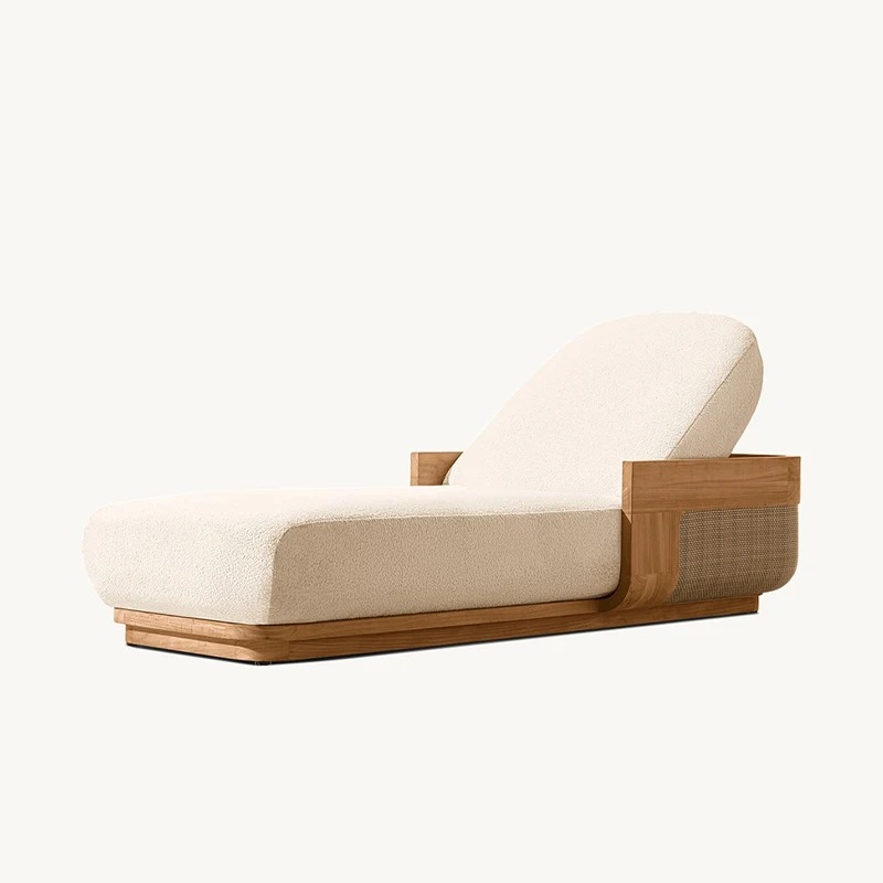 선비치 라운지 의자 & 데이베드 세트, 티크 나무 라탄 - Outdoor Furniture Teak Wood 리뷰 및 가격