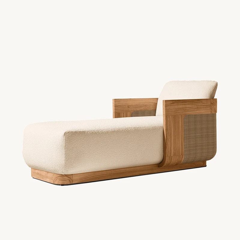선비치 라운지 의자 & 데이베드 세트, 티크 나무 라탄 - Outdoor Furniture Teak Wood 리뷰 및 가격