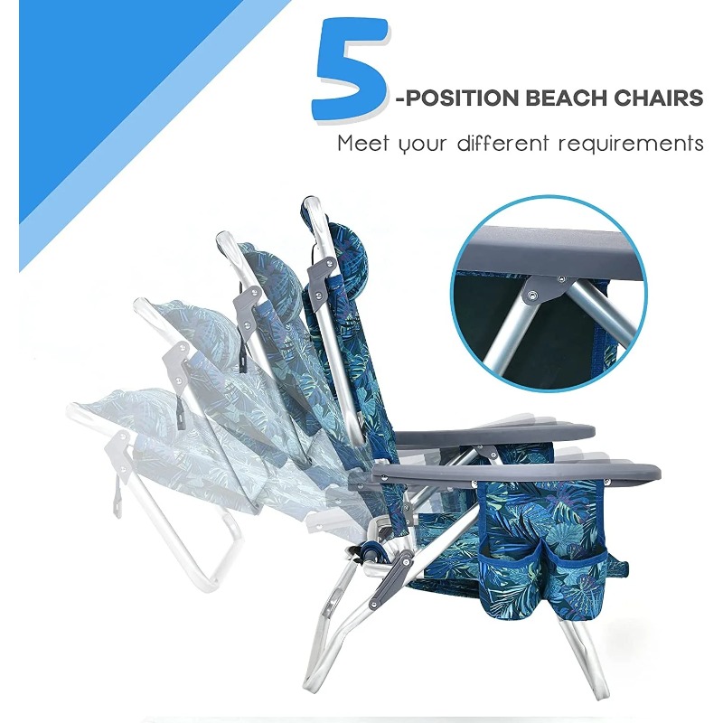 공장 직송 튼튼한 5단계 조절 가능 비치 의자 (나무  - Outdoor Furniture Factory 리뷰 및 가격