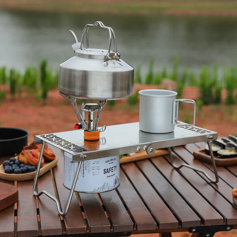 야외 휴대용 미니 티 테이블 스테인레스 스틸 접합 접이 - Outdoor Furniture Usa 리뷰 및 가격