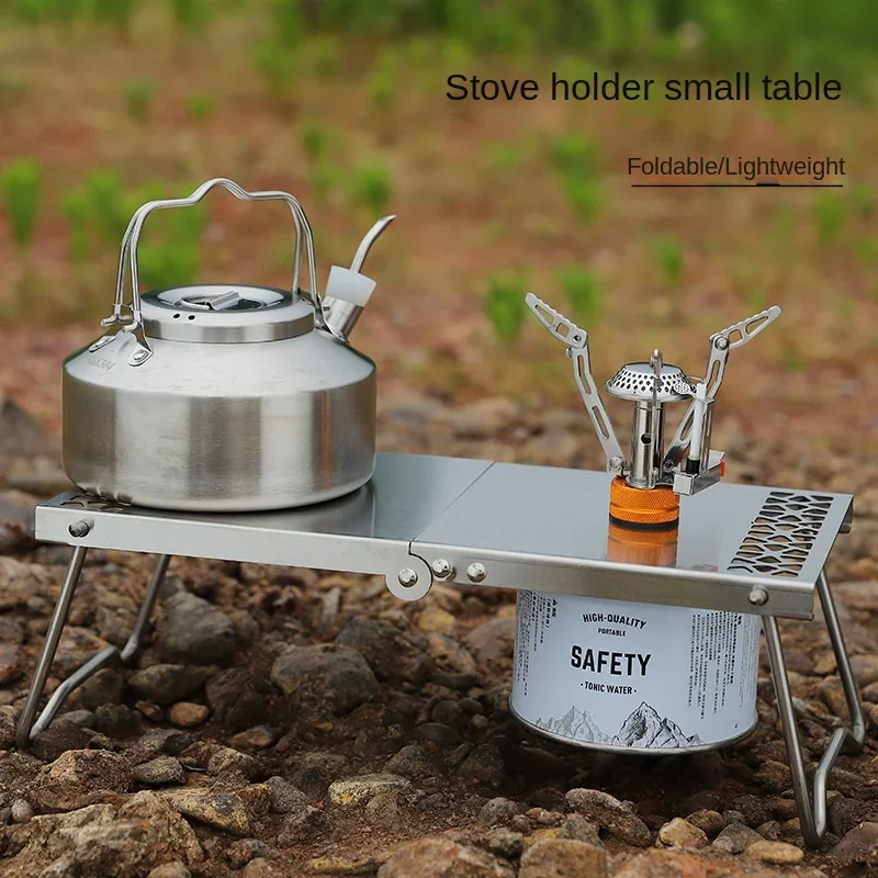 야외 휴대용 미니 티 테이블 스테인레스 스틸 접합 접이 - Outdoor Furniture Usa 리뷰 및 가격