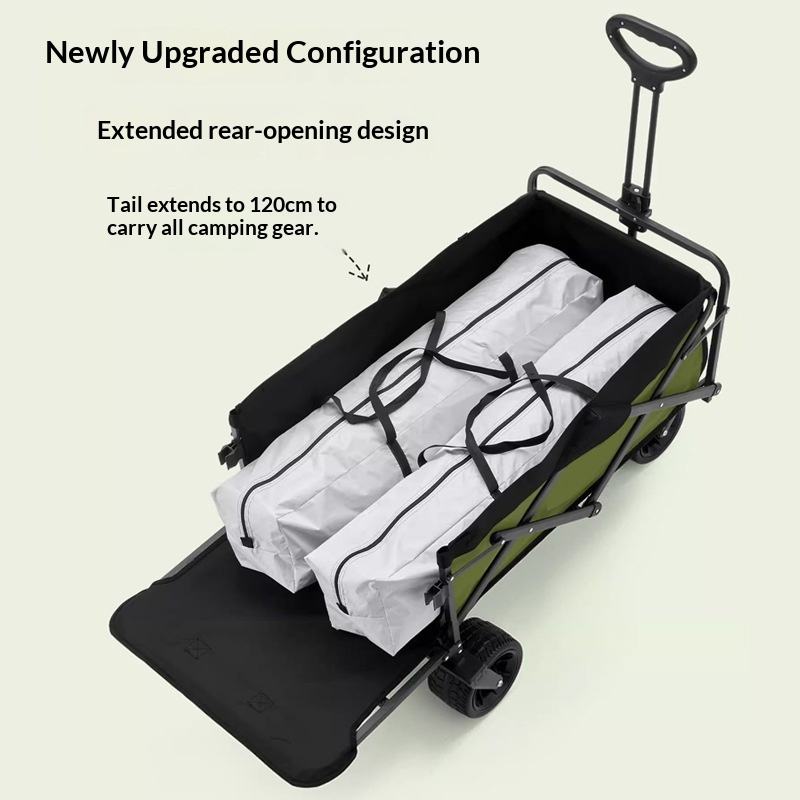 공장 직판 4륜 플랫폼 캠핑 유틸리티 웨건 175kg  - Outdoor Furniture Factory 리뷰 및 가격