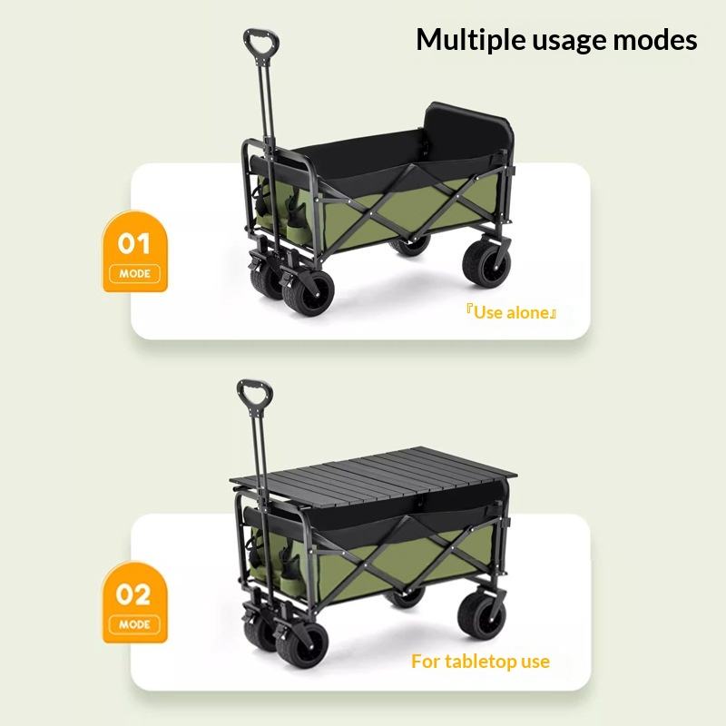 공장 직판 4륜 플랫폼 캠핑 유틸리티 웨건 175kg  - Outdoor Furniture Factory 리뷰 및 가격