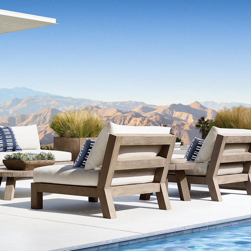 고급 방수 현대식 정원 가구 세트 티크 목재 파티오 섹 - Outdoor Furniture Teak Wood 리뷰 및 가격