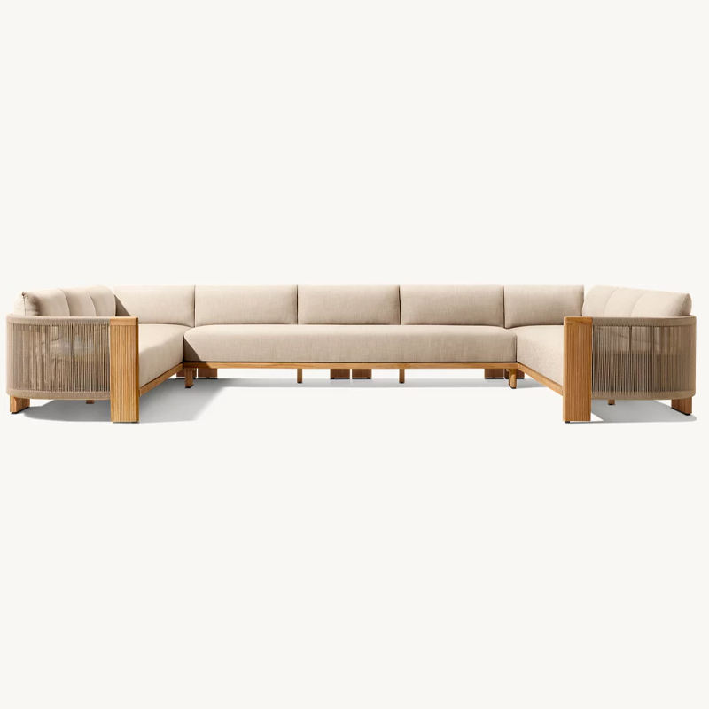 @3 #   고급 원목 티크 모던 야외 소파 세트 방수 - Outdoor Furniture Teak Wood 리뷰 및 가격