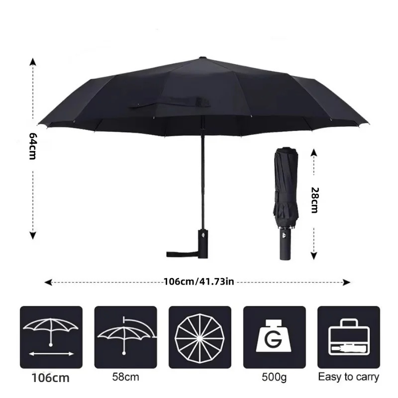 24본 106cm 자동 접이식 우산 대형 사이즈 남녀공 - Parasol Umbrella Large 리뷰 및 가격