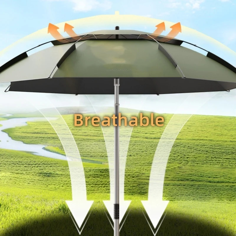 2.0-2.6M 낚시 파라솔 201 스테인레스 스틸 막 - Parasol Umbrella Large 리뷰 및 가격