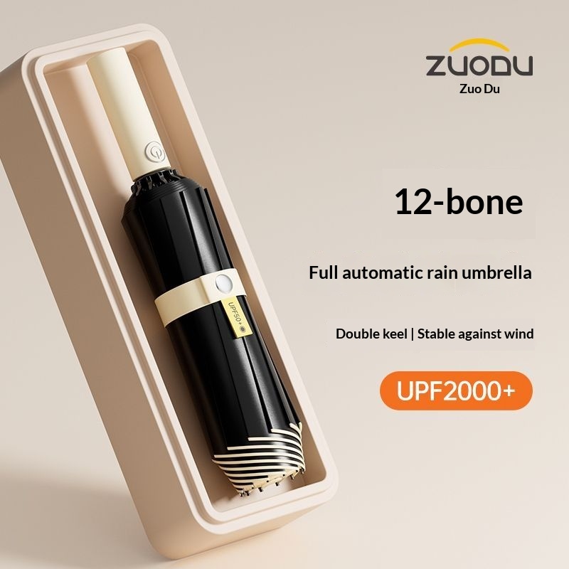 ZUODU 완전 자동 역방향 접이식 강풍 방지 12K  - Parasol Umbrella Large 리뷰 및 가격