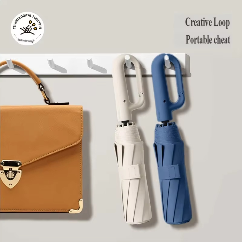 대형 자동 링 버클 접이식 우산 비즈니스 맞춤형 블랙  - Parasol Umbrella Large 리뷰 및 가격