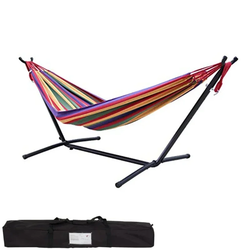 새로운 1PC 야외 이동식 캔버스 해먹 어셈블리 두꺼운 - Outdoor Furniture Brand 리뷰 및 가격